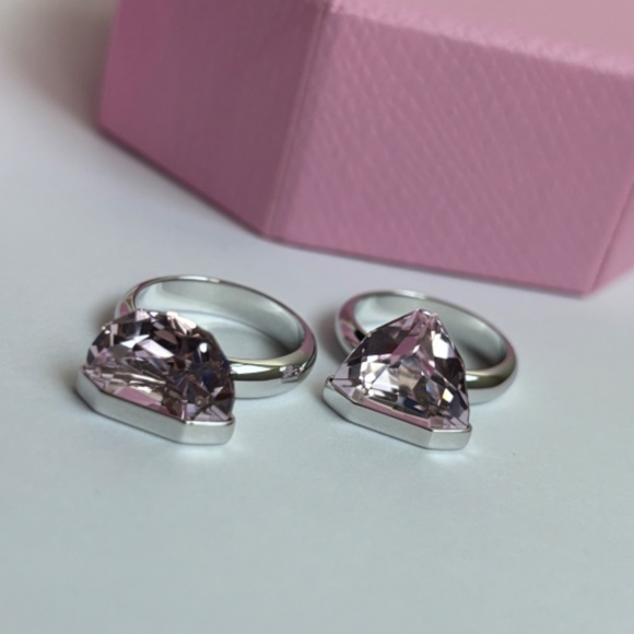 NWT Swarovski ring duo - Picture 14 of 15